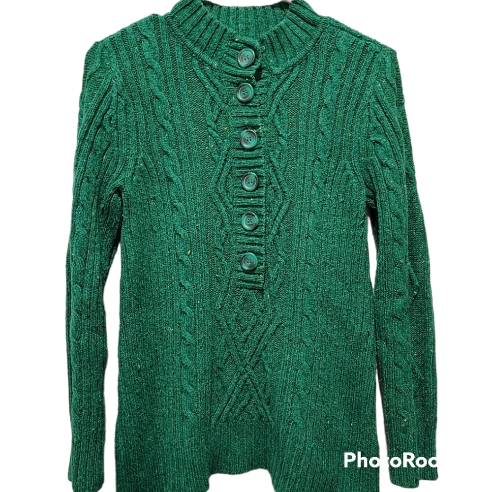 Liz Claiborne Green Sweater